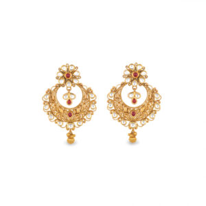 Olive Leaf Earrings 18K